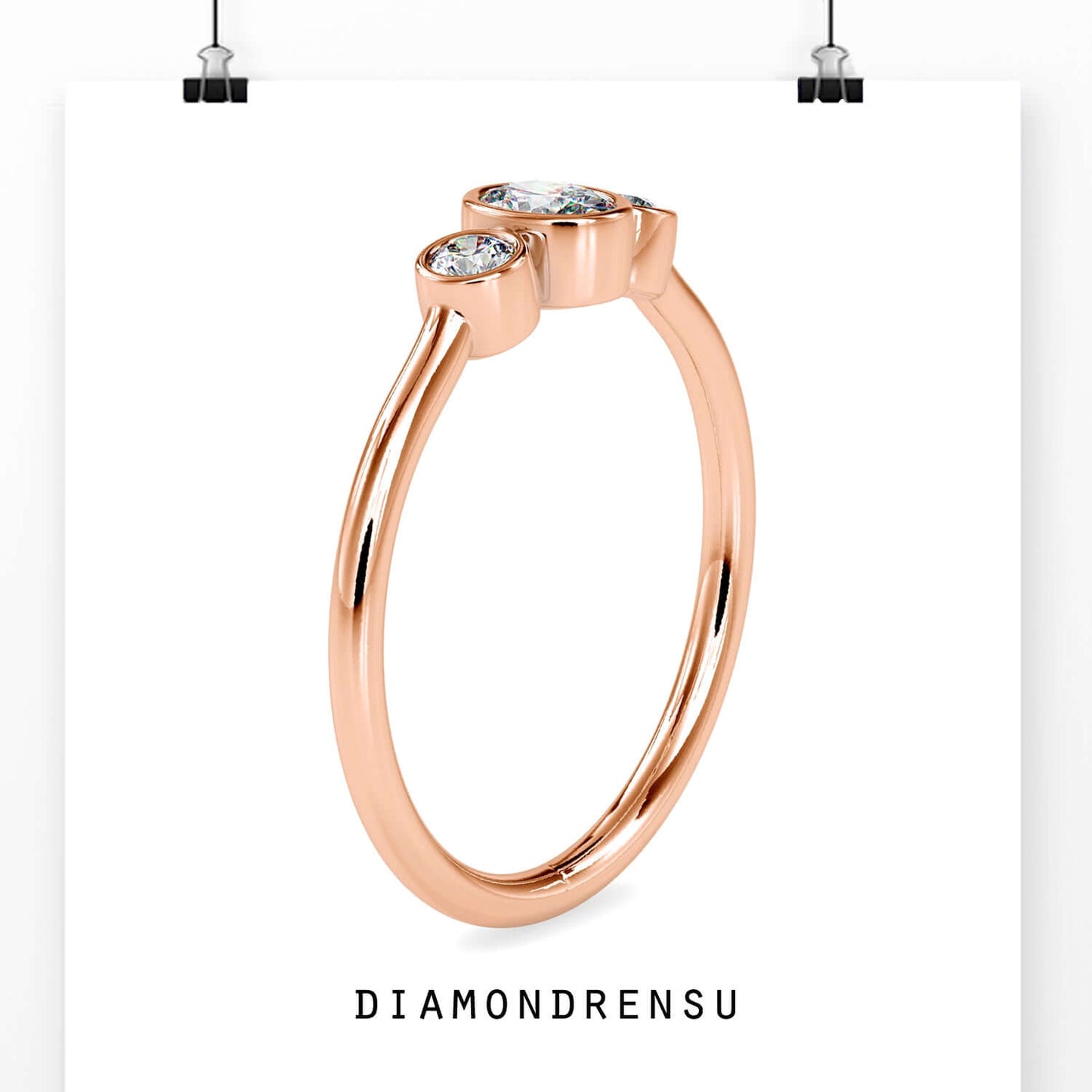 moissanite rings - diamondrensu