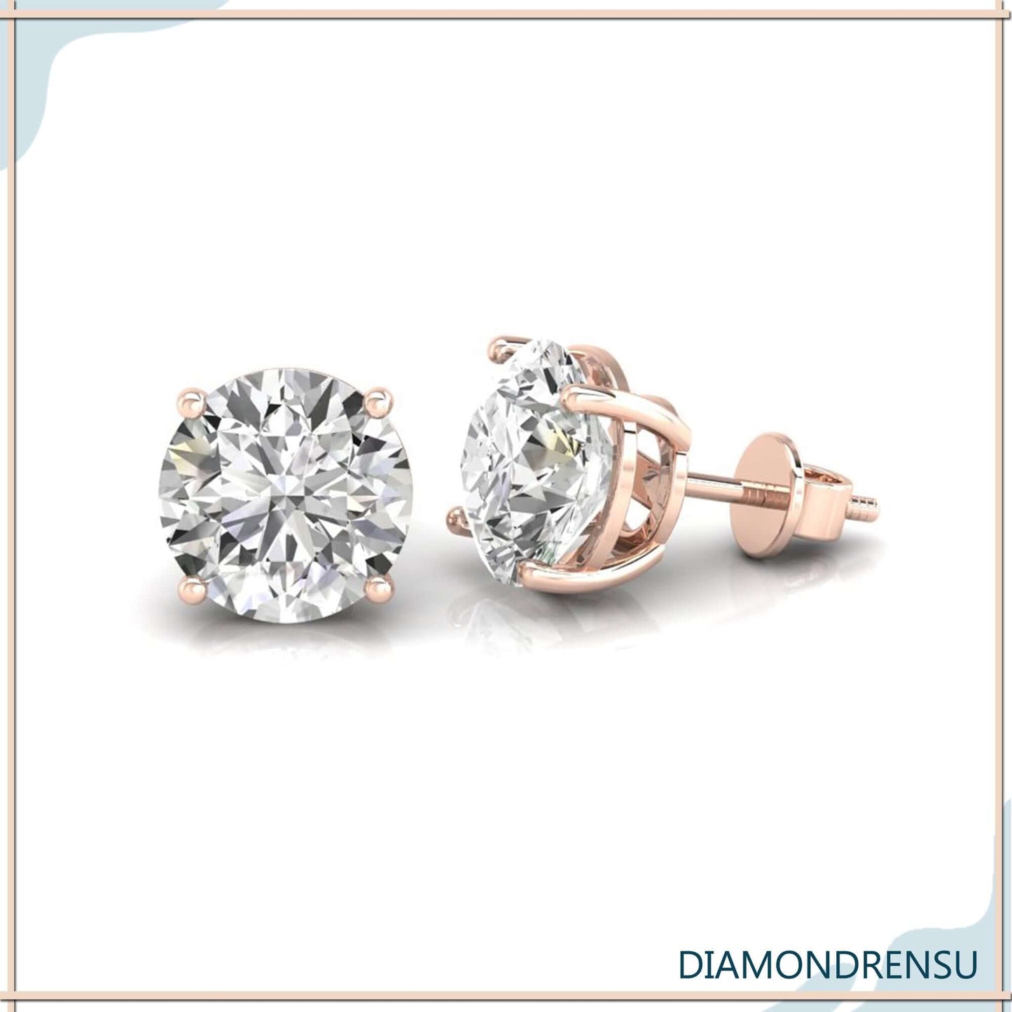 screw back earrings - diamondrensu