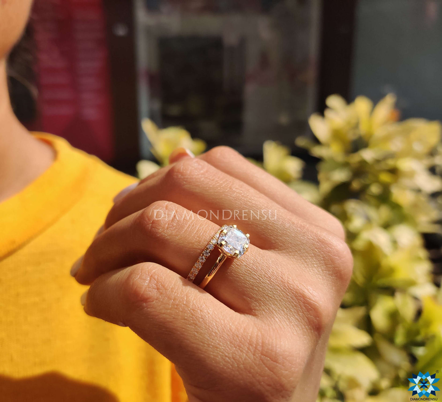 yellow gold rings - diamondrensu