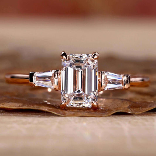 lab grown diamond ring