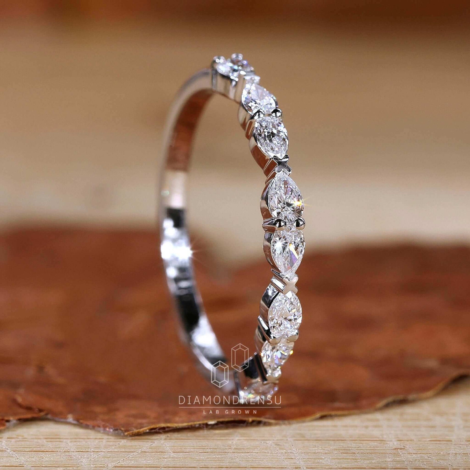 half eternity wedding band