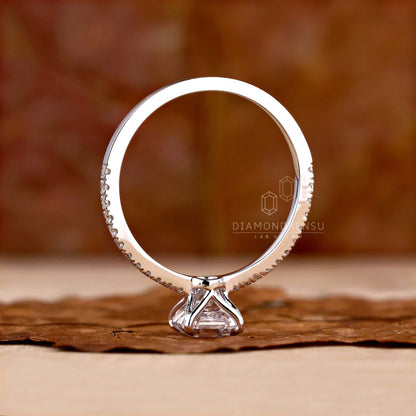 pave engagement ring