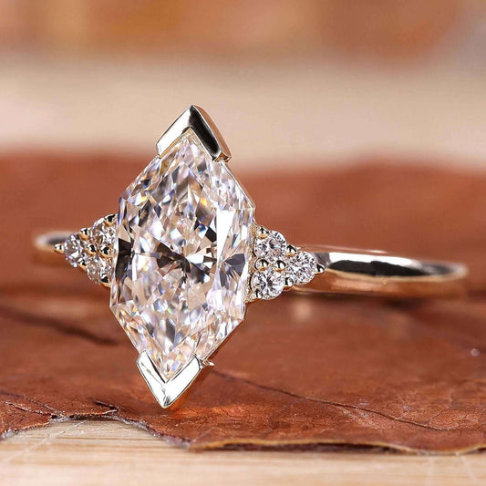 ducth marquise cut diamond ring
