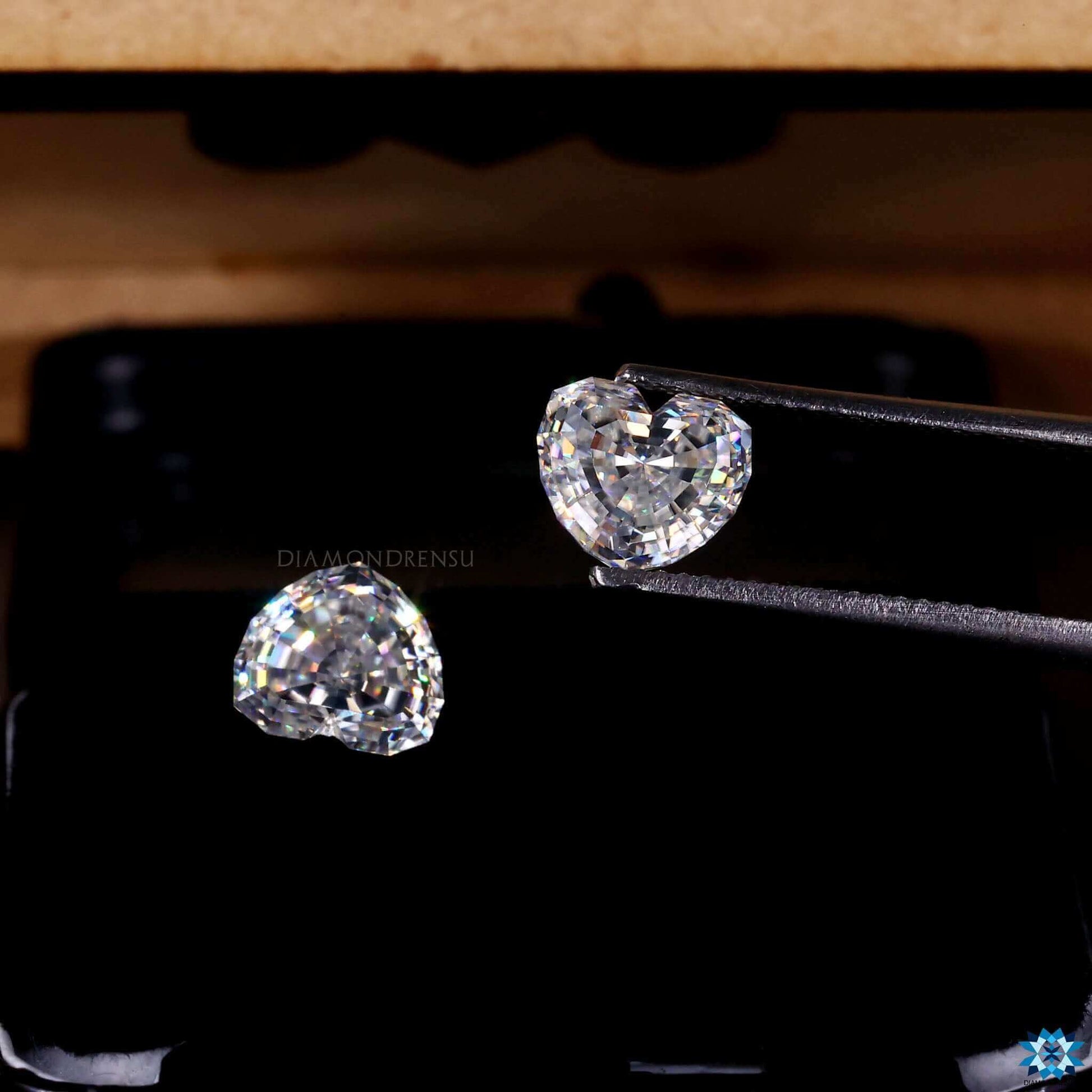 handcrafted loose moissanite