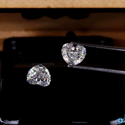 handcrafted loose moissanite