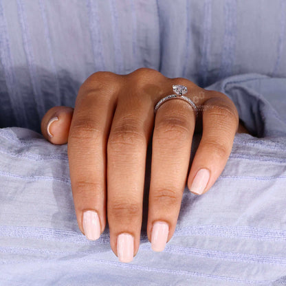 eco friendly diamond ring