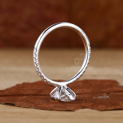 pave engagement ring