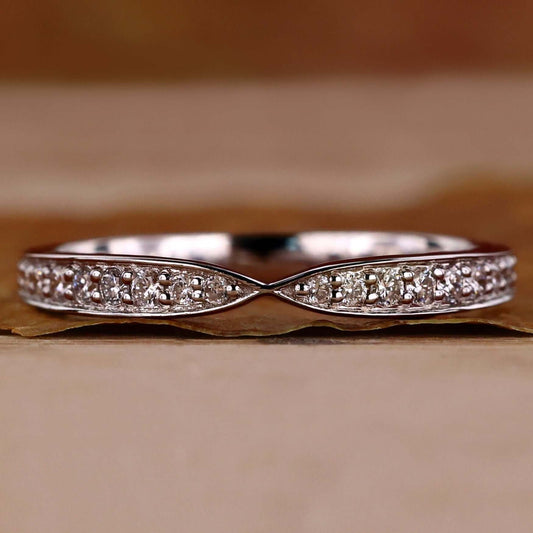 lab grown diamond eternity band