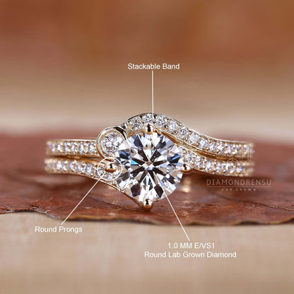 Elegant hand model displaying a half eternity band, focusing on its timeless and chic design