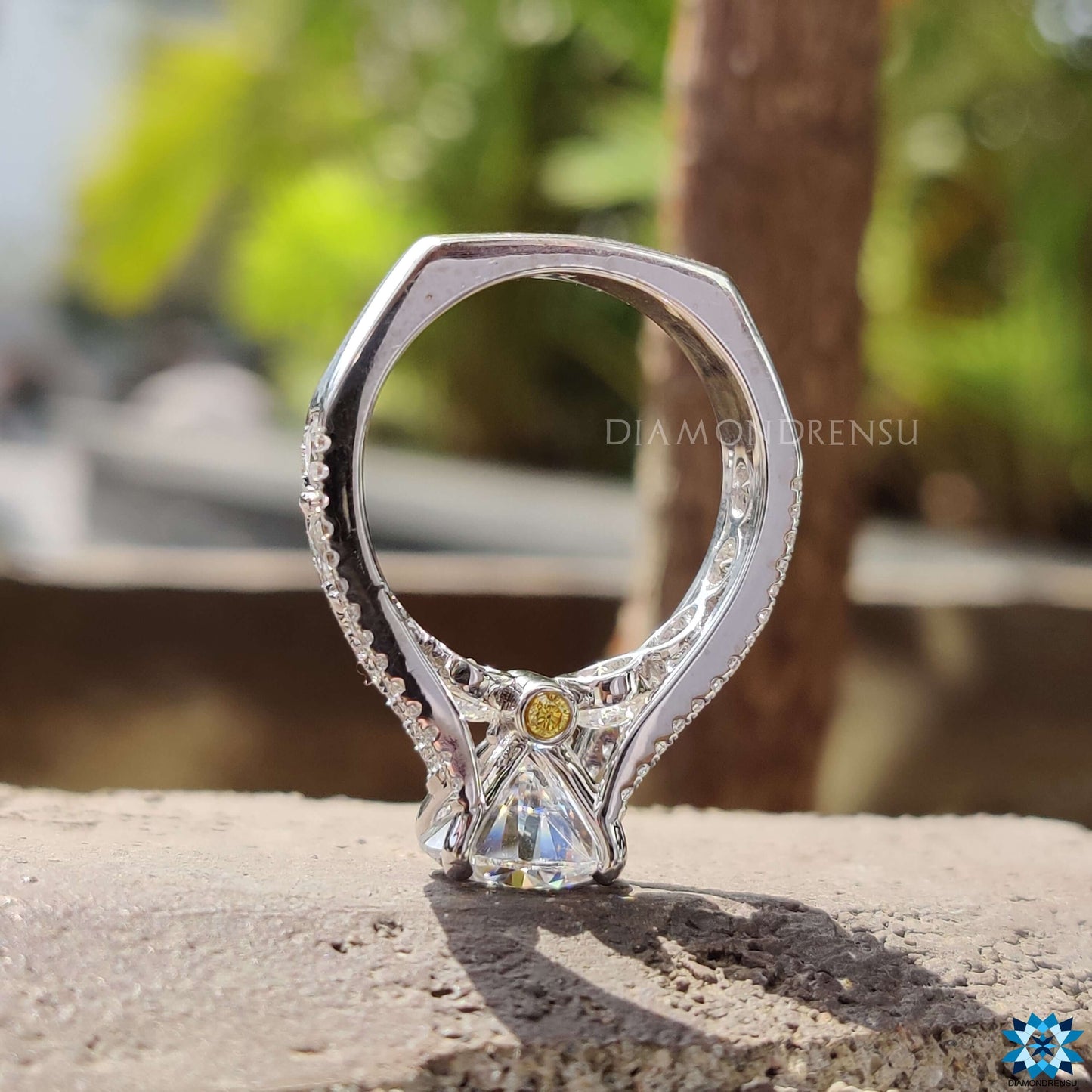 canary yellow engagement ring - diamondrensu