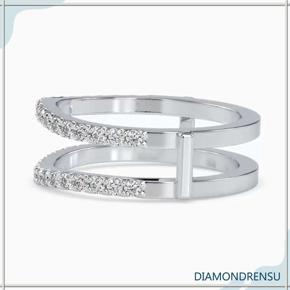 moissanite eternity band - diamondrensu