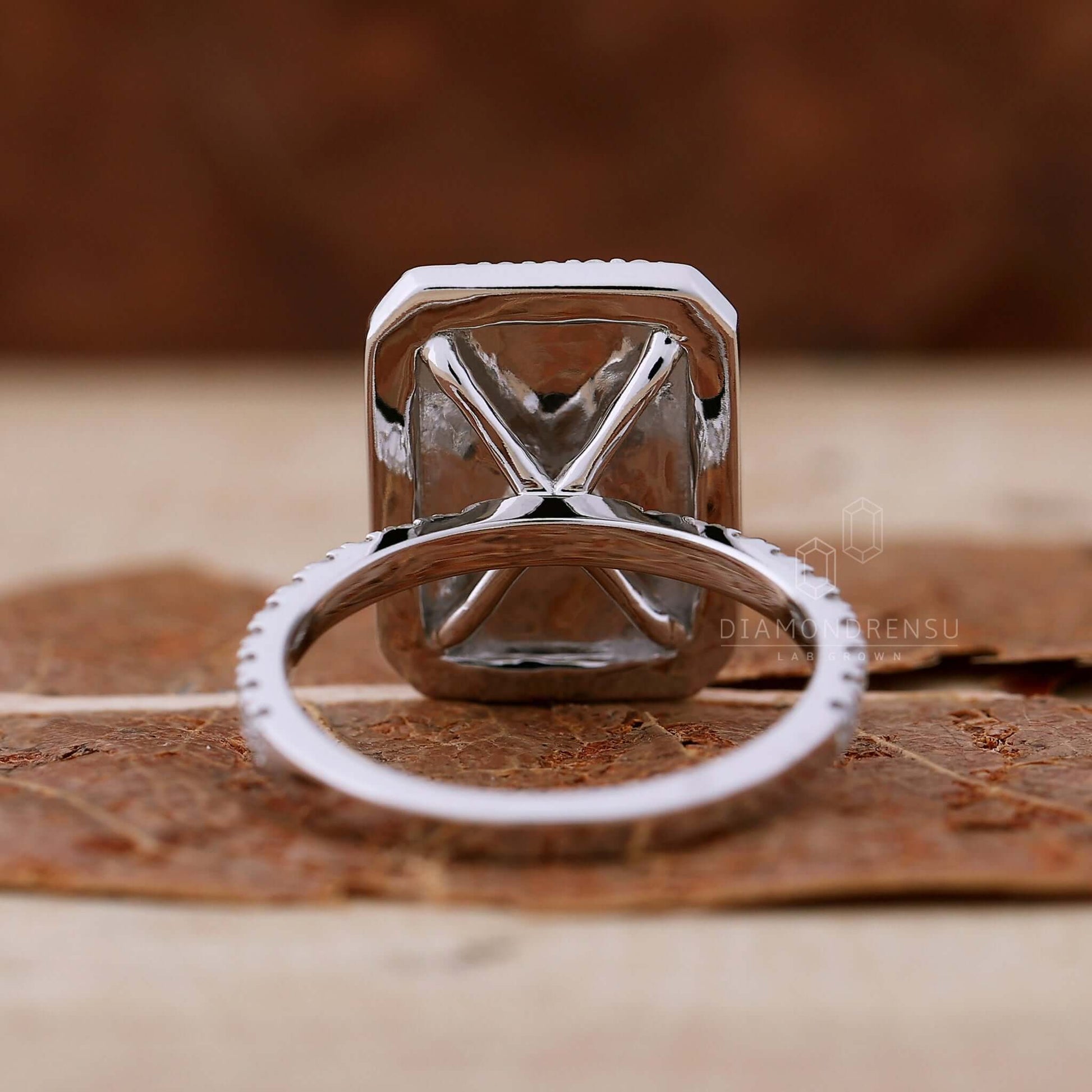cluster engagement ring