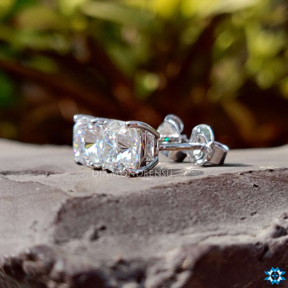 white gold wedding earrings