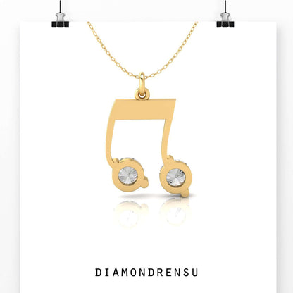 music pendant - diamondrensu