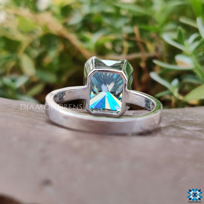 moissanite rings - diamondrensu