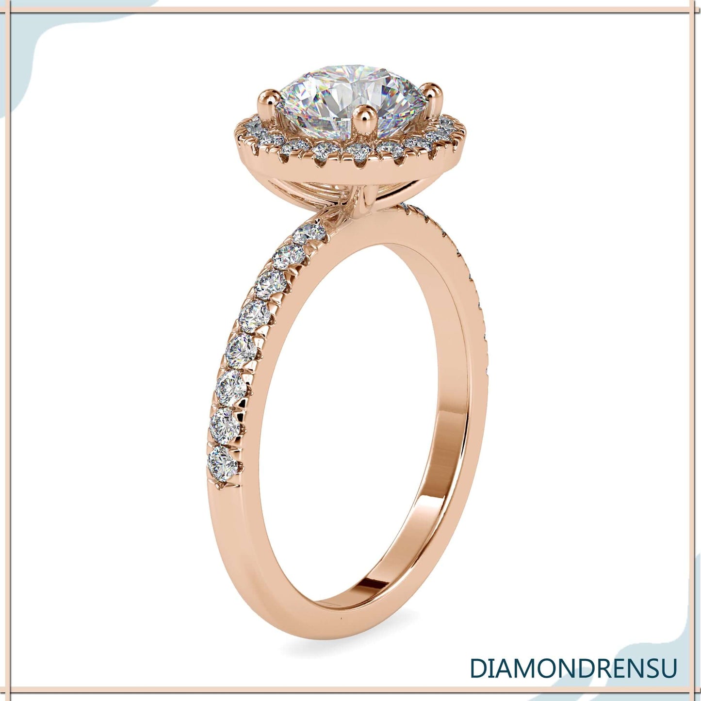 affordable moissanite engagement rings - diamondrensu