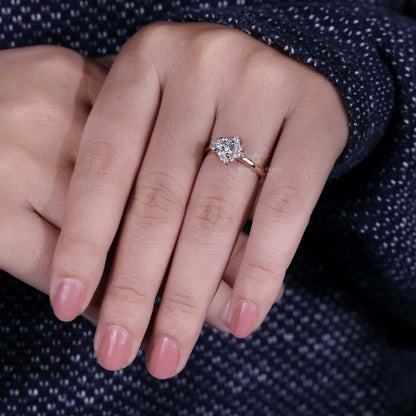 lab grown diamond ring