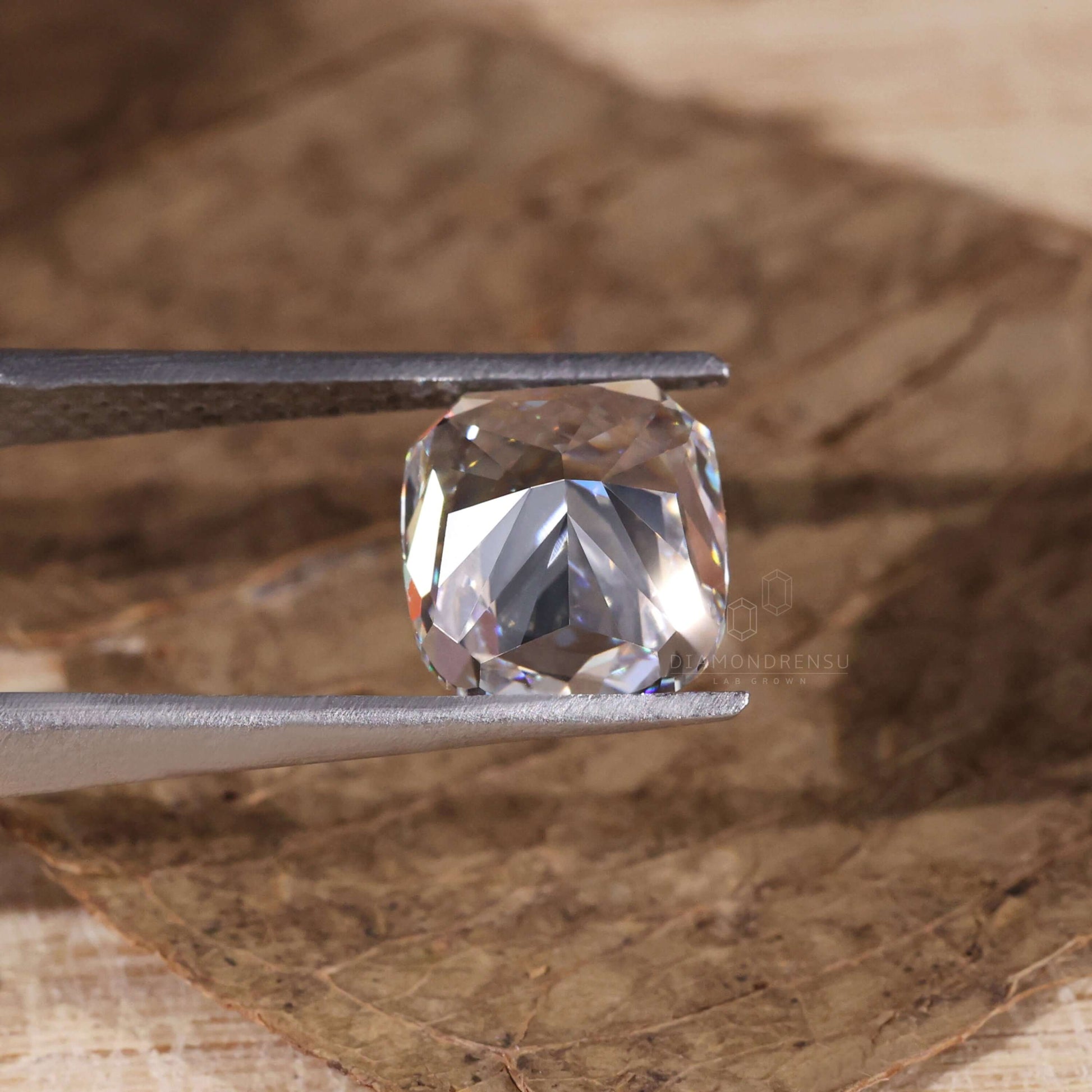 cushion cut lab diamond