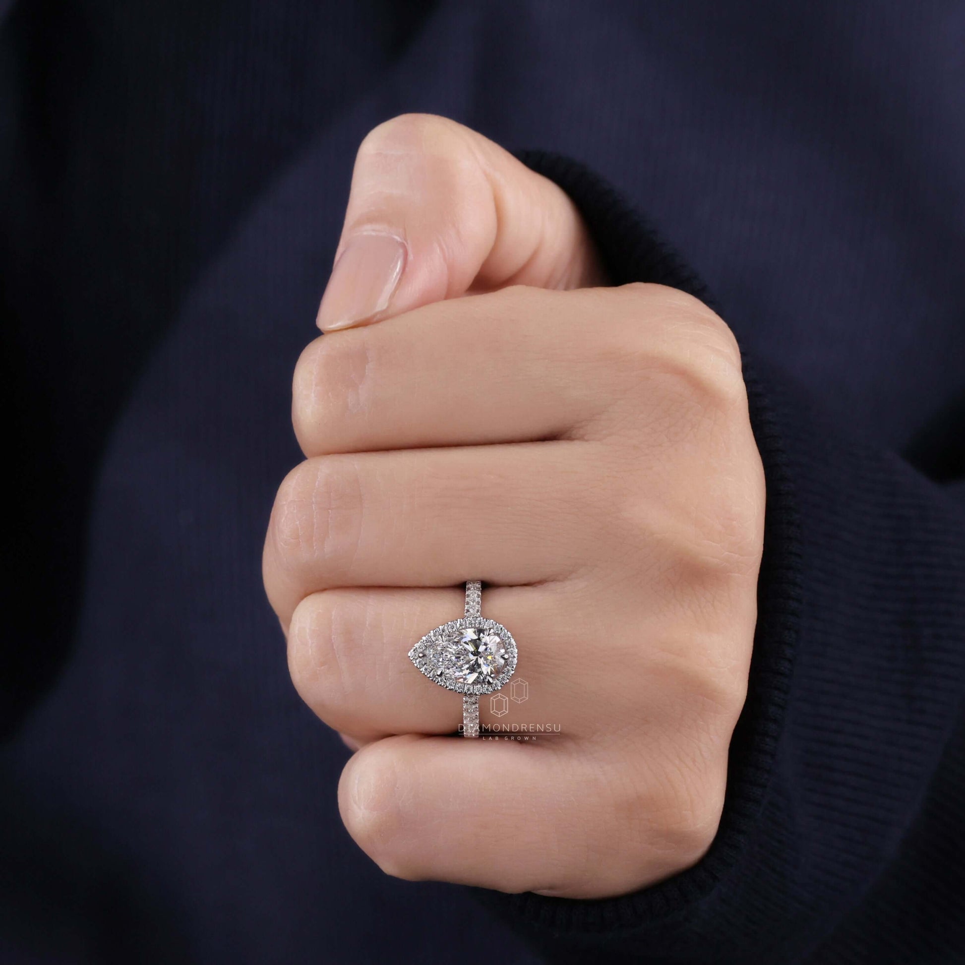 lab grown diamond rings