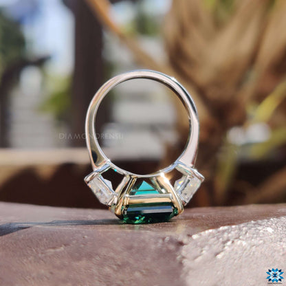 affordable moissanite engagement ring - diamondrensu
