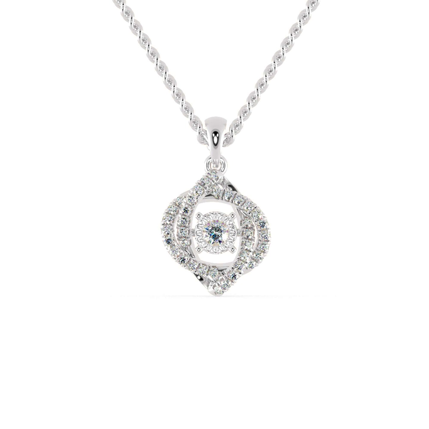 round cut pendant - diamondrensi