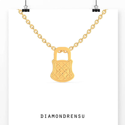 moissanite pendant set - diamondrensu