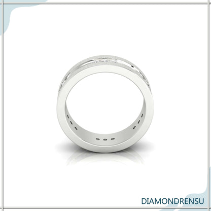 unique mens engagement ring - diamondrensu