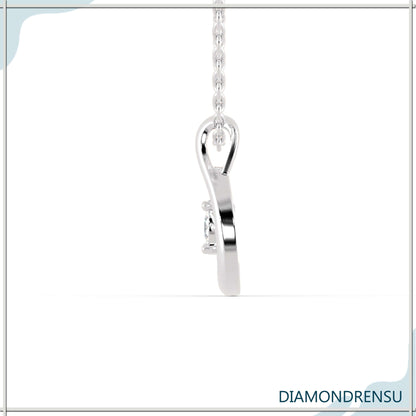 moissanite pendant - diamondrensu