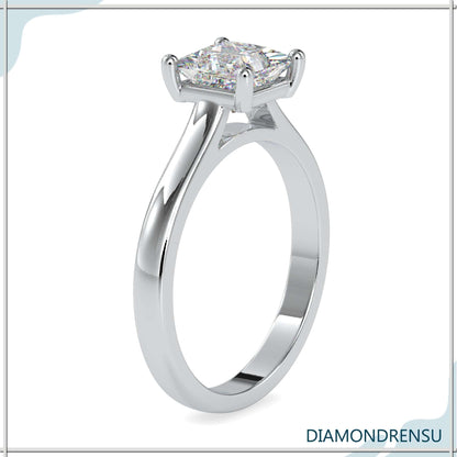 moissanite engagement rings - diamondrensu