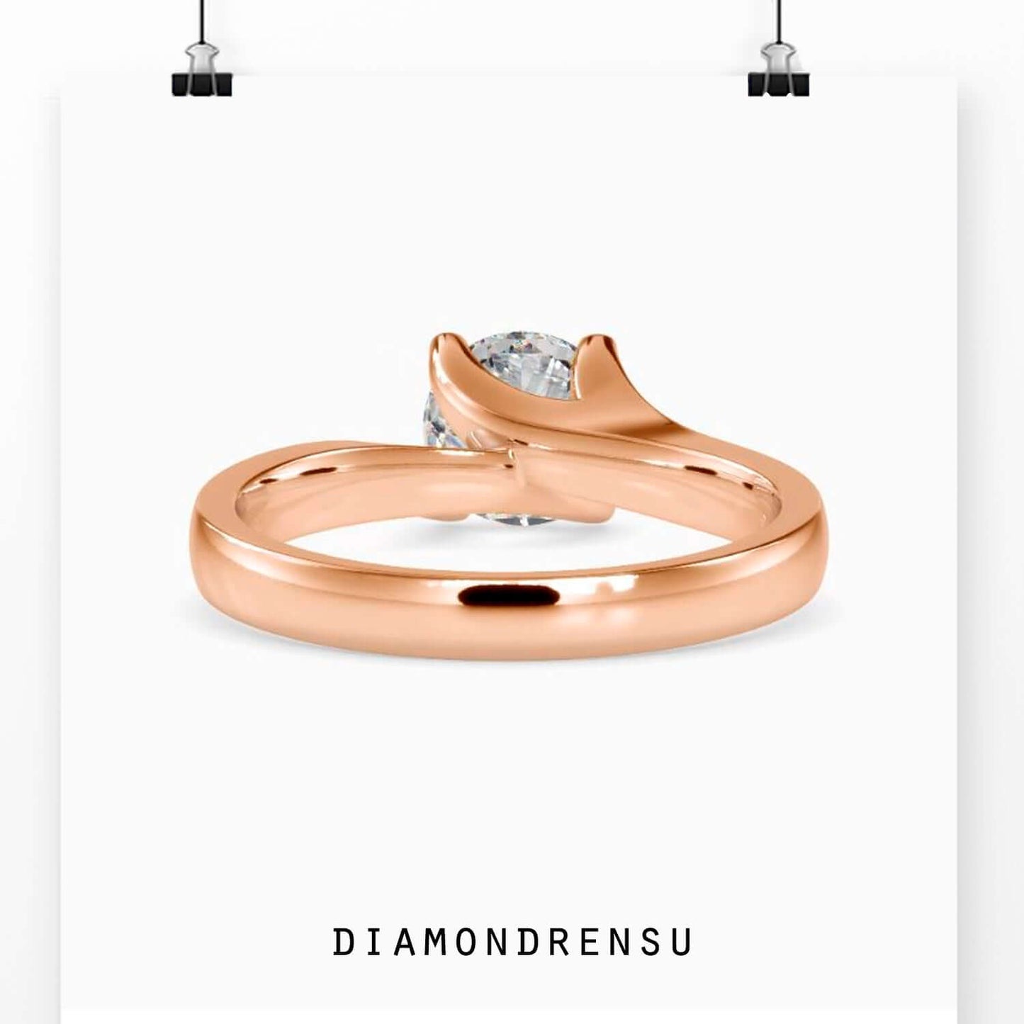customized engagement ring - diamondrensu