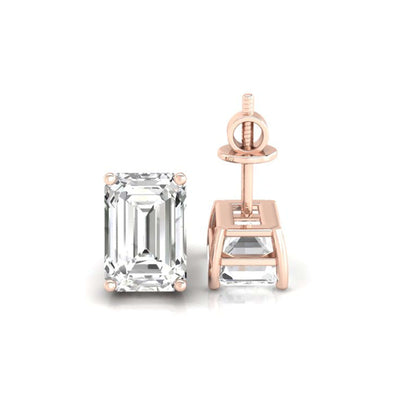 moissanite earrings - diamondrensu