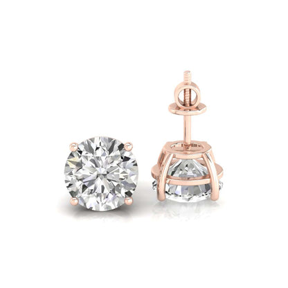 moissanite stud earrings - diamondrensu