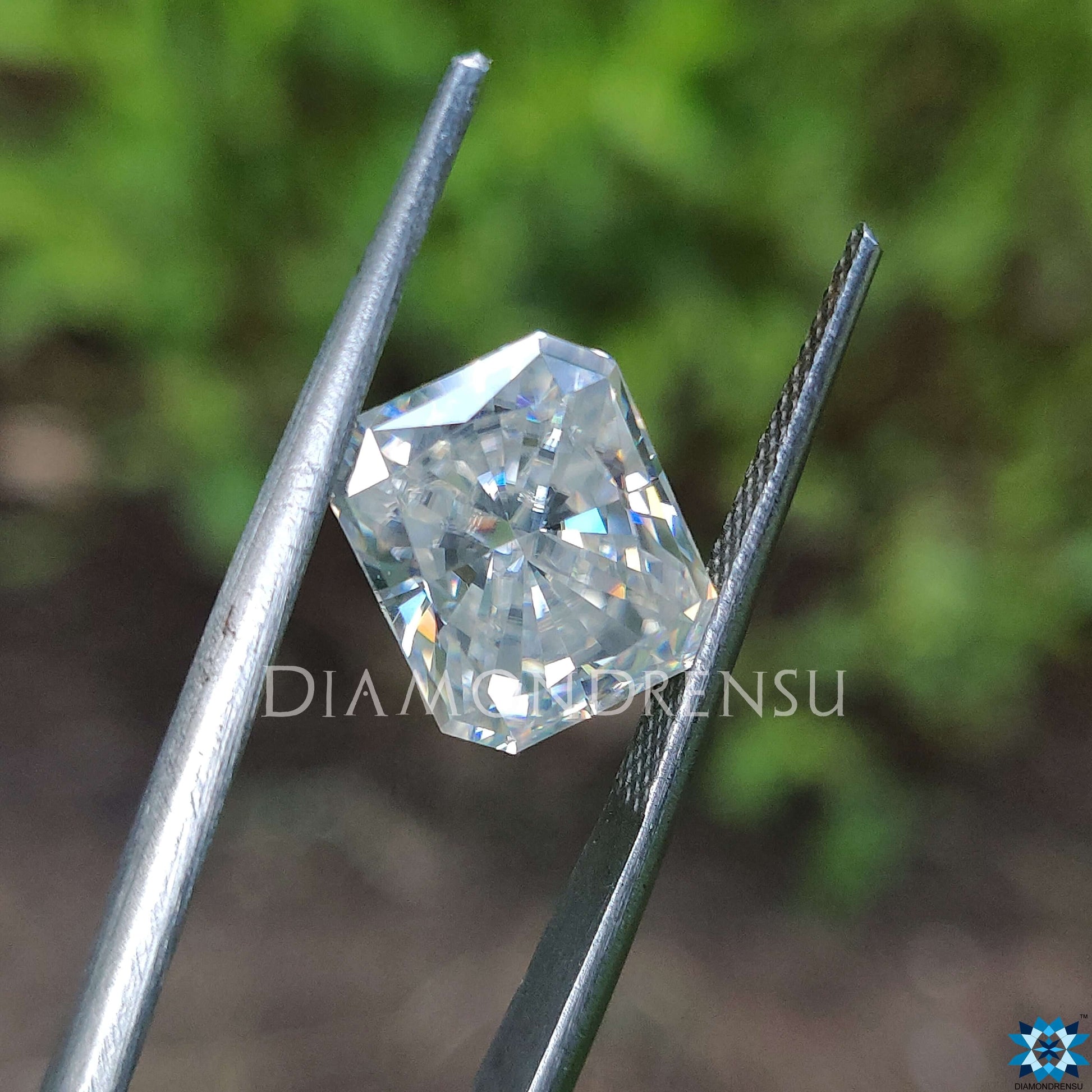 radiant moissanite ring