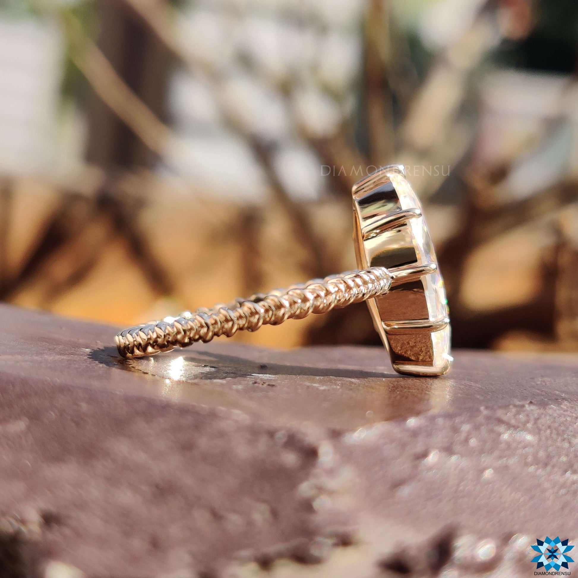 moissanite rings - diamondrensu